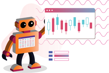 MachineTrader robot mascot