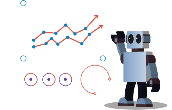 MachineTrader robot mascot